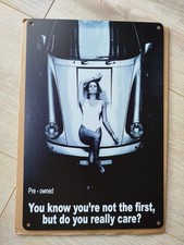 Blechschild "Porsche", mit