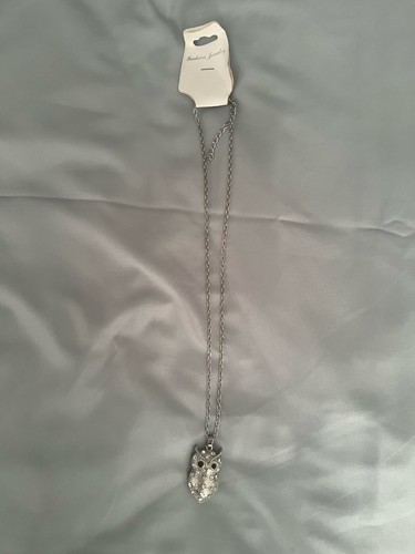 Lange eulen kette silber - lange, eulen-kette