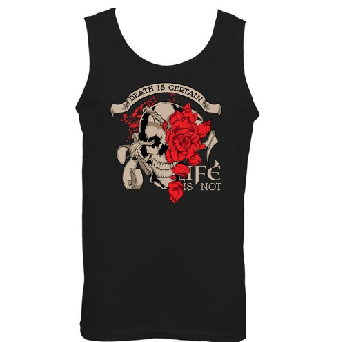 Totenkopf weste gothic tattoo - weste,