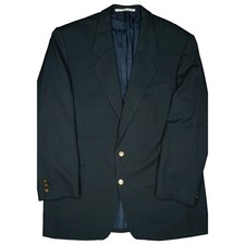 Signe Incognito Herren Sakko Blazer Jacke Business 54 XL dBlau Gold Metallknöpfe