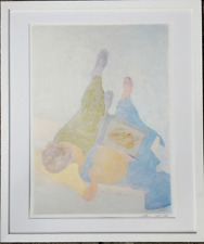 WERNER BERGES "o.Titel" HAND-SIGNIERT, Offset, orig.signed,  Rahmen 64x54cm NEU