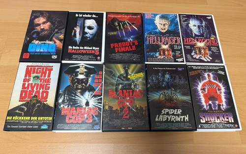 Vhs horrorfilme sammlung fsk - vhs,