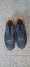 Boss Herrenschuhe Sneaker Dunkelblau Leder ohne Schnürsenkel  Gr. 44 ?