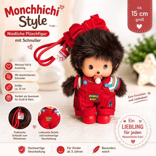 Monchichi style 15cm mit - monchichi,