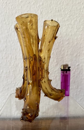 Vase jugendstil glas - vase,