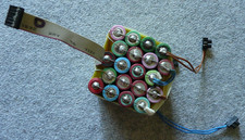 Li-Ion Akkupack aus 18650 Zellen  -  4P 5S  -  funktioniert