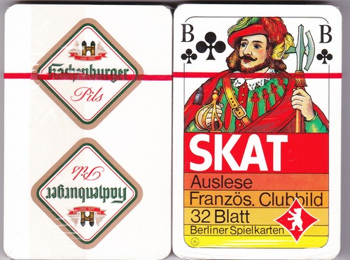 Skatspiel hachenburger pils - hachenburger,