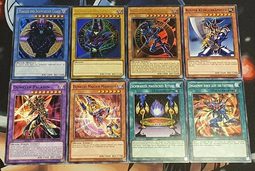 Yugioh dunkler magier des - dunkler,