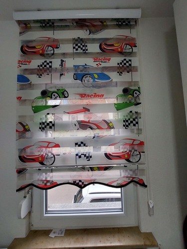 Cars gardine raffrollo - cars,