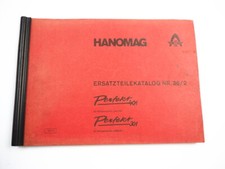 Hanomag Perfekt 401 301 Schlepper Ersatzteilliste Ersatzteilekatalog 1964
