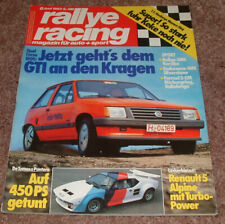 Rallye Racing 6/83 Opel Corsa A, R5 Turbo, De Tomaso Pantera, Porsche 956