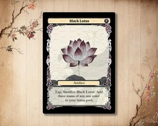 Black Lotus - MTG Custom Card - Alter Magic: The Gathering Card Full Art P9