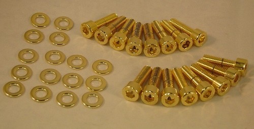 Ventildeckel schrauben gold - schrauben,