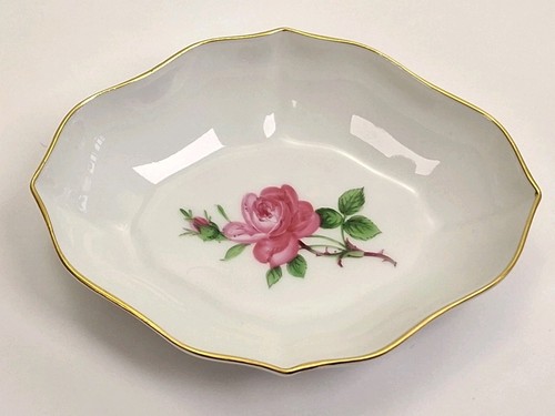 Meissen rote rose - rote,
