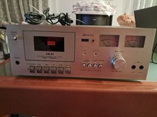 Vintage Hifi Radio Akai Stereo Cassette Deck CS-702D 70er Jahre