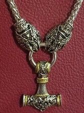 Wikinger Kette Anhänger Thors