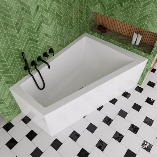 Badewanne 180x130 sfera - 180x130,