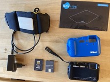 Nikon Coolpix AW120 Unterwasserkamera, Schwarz 