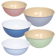 Riess Salatschüssel Obstschüssel Müslischüssel Emaille Auswahl