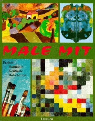 Male mit farben - farben, harmonie