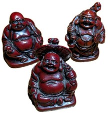 VINTAGE Glücksbuddha Statuen