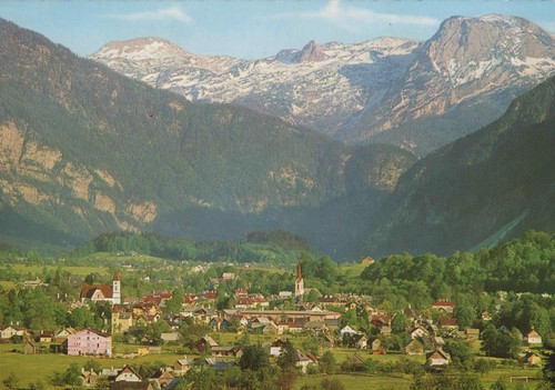Alte ansichtskarte bad goisern - ansichtskarte,