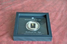 COOK ISLANDS Masterpieces of Art 20 $ 2010 3 oz Ag, Der Mann mit dem Goldhelm