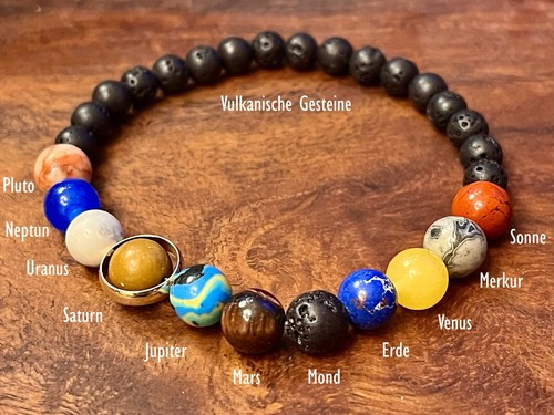 Sonnensystem planeten armband - sonnensystem,