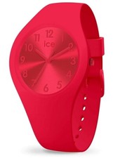 Ice-Watch ICE 017916 colour Lipstick red Small Uhr Damenuhr Silikon rot neu M9