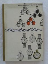 Schmuck und Uhren, Juwelier DDR-Fachbuch 1966 Brepohl & Koch