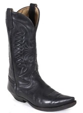 Cowboystiefel Westernstiefel Leder Boots Texas Lederstiefel Rodeo Vintage 46