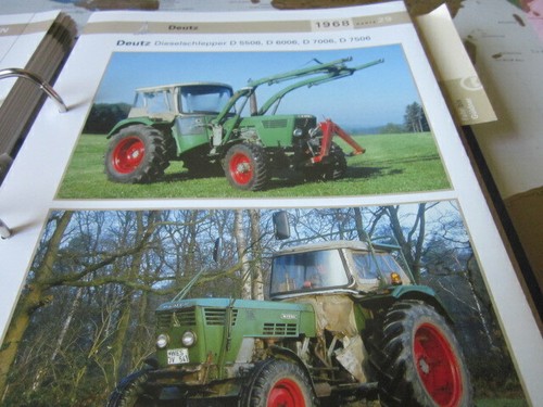 Traktor datenblatt deutz - datenblatt, 29