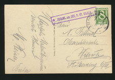 Postkarte aus St. Gilgen mit