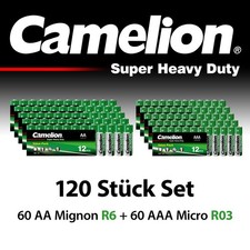 CAMELION 60xAA + 60xAAA