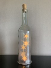 **Dekorative Glas Flaschen mit