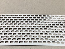 Vogelschutzgitter Alu WEISS