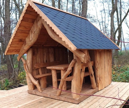 Gartenpavillon grillhütte 2 - -,
