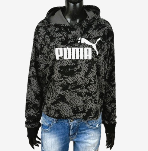 Puma ess animal aop hoodie - ess+,