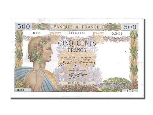 Geldschein frankreich 500 - geldschein,, frankreich,
