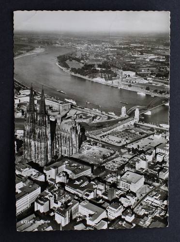 Luftbild echtfoto postkarte - luftbild,