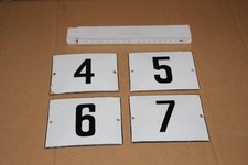 altes Emaille Schild