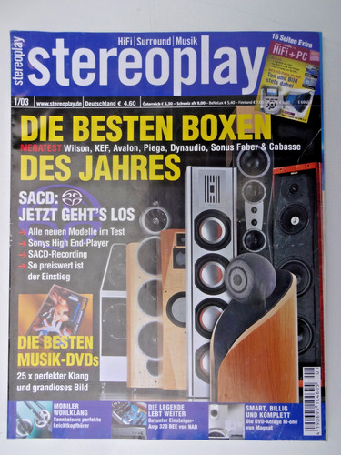 Stereoplay kef reference - stereoplay, 1/03,kef