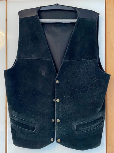 Wildleder weste herren - weste,