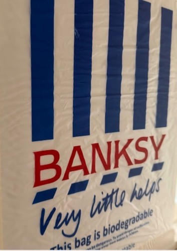 Banksy very little helps - very,