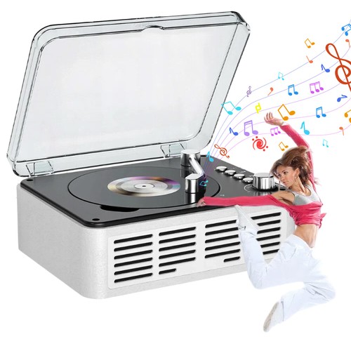 Retro spieler bluetooth - cd-spieler,