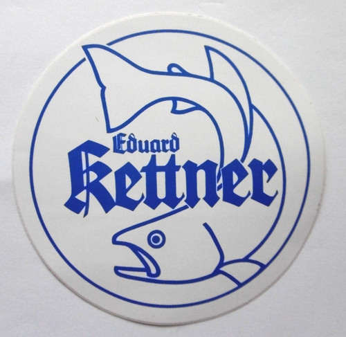 Werbe aufkleber eduard kettner - eduard,