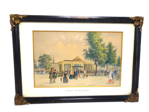 Karl fabro original aquarell - karl, fabro,original