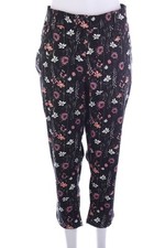 Laura Torelli Hose Blumen Print L schwarz
