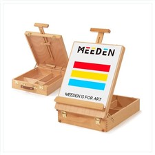 Studio Staffelei Verstellbar Holz Kunstbedarf Aufbewahrungskasten