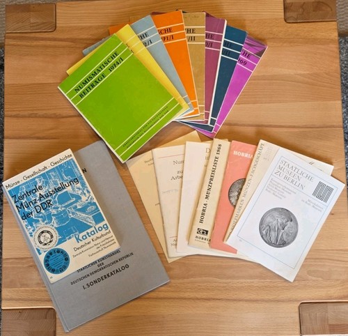 Konvolut ddr münzliteratur - ddr, /